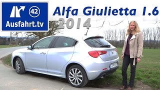 2014 Alfa Romeo Giulietta 16 JTDM  Fahrbericht der Probefahrt  Test  Review [upl. by Haeli]