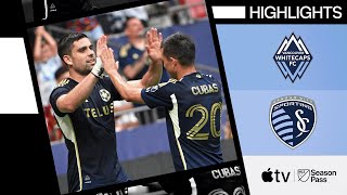 Vancouver Whitecaps FC vs Sporting Kansas City  Full Match Highlights  July 17 2024 [upl. by Ayor229]