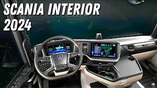 The Scania RSeries 2024 Interior A Haven for the Discerning Driver [upl. by Sorcim]