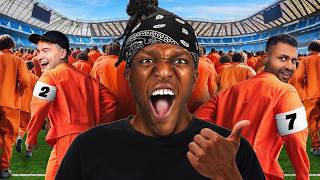 SIDEMEN vs 40 YOUTUBERS ULTIMATE HIDE amp SEEK IN A STADIUM [upl. by Edylc]