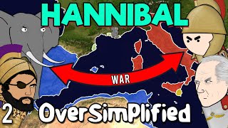 The Second Punic War  OverSimplified Part 2 [upl. by Frye]