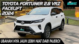 Lebih Murah TANPA GR Tetap SKAKMAT PAJERO New Toyota Fortuner VRZ Facelift 2024 Bs Nonton NETFLIX [upl. by Adnam]