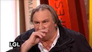 Emission spéciale Gérard Depardieu et la littérature  26 novembre 2015  La Grande Librairie LGLf5 [upl. by Fi901]