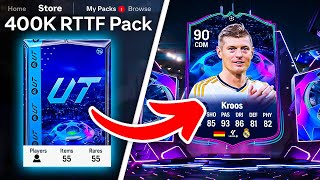 400K RTTF PACKS amp 91 ICON PICKS 🤯 FC 24 Ultimate Team [upl. by Tini]