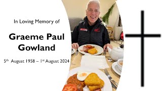 A Service in Loving Memory of Paul Gowland [upl. by Hazel428]