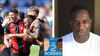 Bournemouth pull off dramatic comeback against Everton  The 2 Robbies Podcast  NBC Sports [upl. by Ainahs]