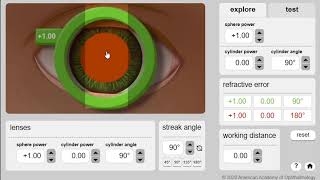 Simulador retinoscopia [upl. by Lebanna451]