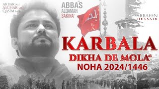 Karbala Dekha De Mola  Syed Raza Abbas Zaidi  Nohay 2024  Muharram 1446  2024  Karbala [upl. by Emili]