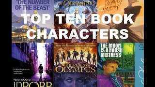 RFC Top Ten Book Characters J KRowling Rick Riordan JD Robb Nora Roberts Robert A Heinlein [upl. by Thekla659]