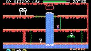 Goonies MSX Stage 5 Final Gameplay  Full Game [upl. by Irehc]