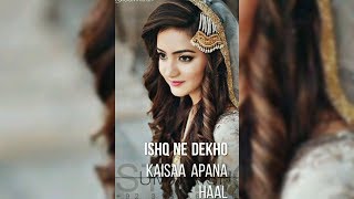 Girls Attitude Status  MAINU ISHQ DA LAGYA ROG Song Whatsapp Status  Girly Status  Love Status 4U [upl. by Eedyak]