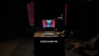 BenQ ScreenBar Halo Review Live on the Channel benq benqhalo monitor [upl. by Sucitivel]