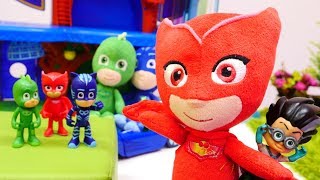 El elixir para PJ Masks Héroes en pijamas Juguetes peluches [upl. by Frederick]