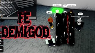 FE DEMIGOD TROLLING STILL WORKS OP Roblox FE Scripts [upl. by Seaddon]