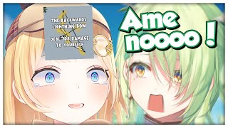 Ame Comes to Faunas Stream 𝘿𝙄𝙀𝙎 Refuses to Elaborate Further [upl. by Oznofla148]