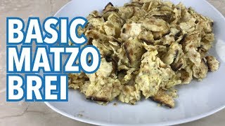 Basic Matzo Brei – Gregcipes [upl. by Geof108]