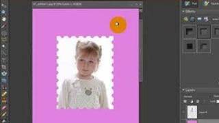 How to Create a Frame for an Image in Photoshop Elements [upl. by Carmel580]