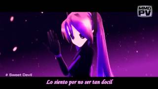 Hatsune Miku  Sweet Devil HD sub español  MP3 [upl. by Eznyl]