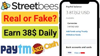 Streetbees Payment Proof  Streetbees Real or Fake  Earn 38 Daily  Review [upl. by Tisman]