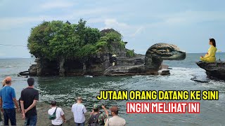 Viral Di Bali Pure Mengapung Di Atas Laut Di Kelilingi Ular Naga [upl. by Gnehp]