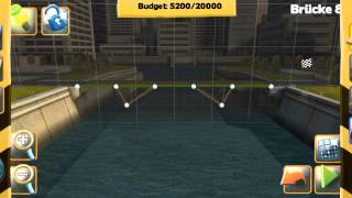 Bridge Constructor  Bridge 8  Central Mainland  Walkthrough [upl. by Norrad]