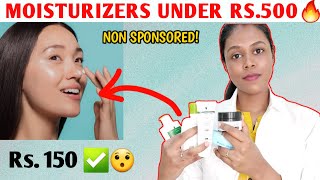 My Honest Review on BUDGET FRIENDLY MOISTURIZERS  தமிழில் 4th one is my favorite😍tamilmedtalks [upl. by Nomzzaj]