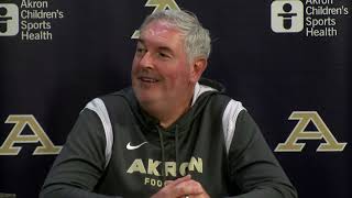 2024 Akron Zips Football Weekly Press Conference [upl. by Siva]