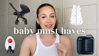 BABY MUST HAVES  Things we couldnt live without for our 3 month old baby  Danielle Peazer [upl. by Asemaj]