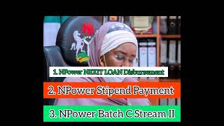 NPOWER NEWS TODAY NEXIT Training Disbursement amp Batch C Stream 2 Updates January Stipend Payment [upl. by Anilag784]