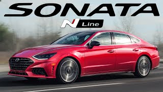 2021 Hyundai Sonata N Line Review  More than just a Badge [upl. by Orsay]