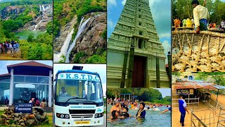 Kstdc Shivanasamudra Waterfalls amp Talakadu Vlog Tour from Bangalore at ₹880 [upl. by Wes727]