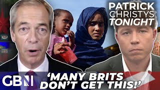 Britain regarded as TREASURE ISLAND to migrants as Channel crossers get looked after  Farage [upl. by Yddur]