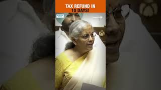 FM Nirmala Sitharaman Claims Tax Refunds Happening In 10 Days Vs 93Day Period In 201314 [upl. by Fernandina]