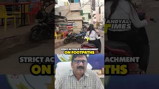 footpath ని ఆక్రమిస్తే కఠిన చర్యలు nandyala nandyal nandyaltimes footpaths [upl. by Dorman734]