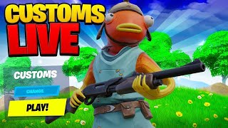 FORTNITE CUSTOMS FASHION SHOW LIVE  CUSTOM MATCHMAKING SCRIMS [upl. by Heidi]