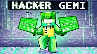 Se transformer en HACKER GEMI sur Minecraft [upl. by Adyan]