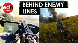 Kursk Offensive New Combat Footage Shows Ukraine Special Forces Inside Russia [upl. by Minor]