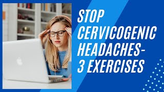 Cervicogenic Headache Relief 3 Easy Exercises McKenzie Neck Exercises [upl. by Okuy322]