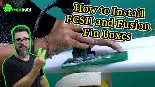 DIY Surfboard Building  How To Install Fin Boxes [upl. by Nagirrek952]