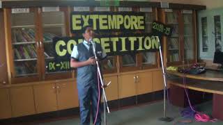 Extempore Competition 2018 [upl. by Reteid]