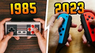 Evolution of Nintendo Controllers Animation [upl. by Bryan]