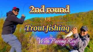 Episode 39 2nd round of trout fishing with Pareng Reytroutfishingfishingtipsandtechniquesfishing [upl. by Drucill]