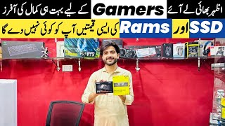 SSD Prices in Pakistan  Ram Prices in Pakistan  Ram And SSD Prices in Lahore  Rja 500 [upl. by Tikna]