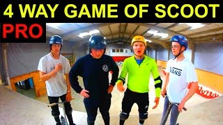 4 WAY PRO GAME OF SCOOT  CORBY RESI BOX 2016 [upl. by Artenal]