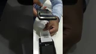 VERIFONE VX690 QR Code Printing amp Scan with Mobile VIRAL [upl. by Delwyn]