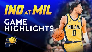 Indiana Pacers Highlights vs Milwaukee Bucks Game 5  April 30 2024 [upl. by Ellah435]