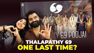 Thalapathy 69 Poojai Reaction  Thalapathy Vijay  One Last Time 😭  KVN Productions [upl. by Aisylla]