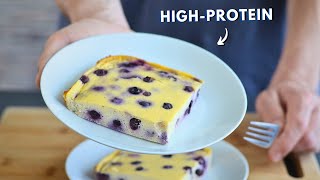 The easiest HIGHPROTEIN DESSERT you can whip up in 5 minutes [upl. by Ytirahs]