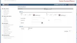 11 How to check invoices in ePartsDFS [upl. by Idoc58]