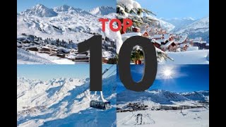 Les 10 meilleures stations de ski de France [upl. by Sinnaoi]